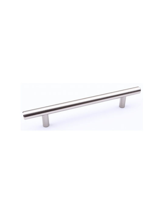 Marmouris Furniture Handle Metal Nickel Matte 540mm Hole Centers 540mm