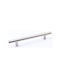 Marmouris Furniture Handle Metal Nickel Matte 540mm Hole Centers 540mm