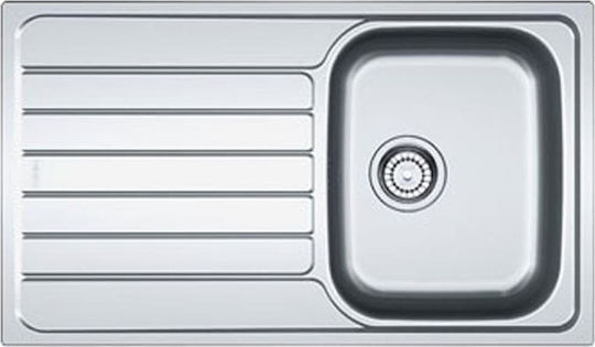 Franke Spark 1010298442 Drop-In Chiuvetă Inox Periat L86xW50cm Argintiu