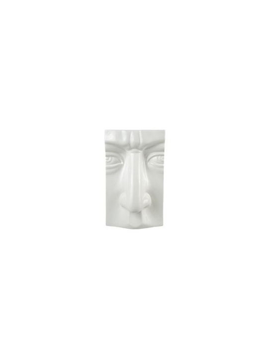 Zen Collection Decorative Vase White 14x11.5x23cm