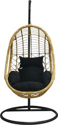 Salsa Φωλιά Rattan Μ105xΠ105xΥ203cm Μαύρη Salsa Φωλιά Rattan Μ105xΠ105xΥ203cm Μαύρη