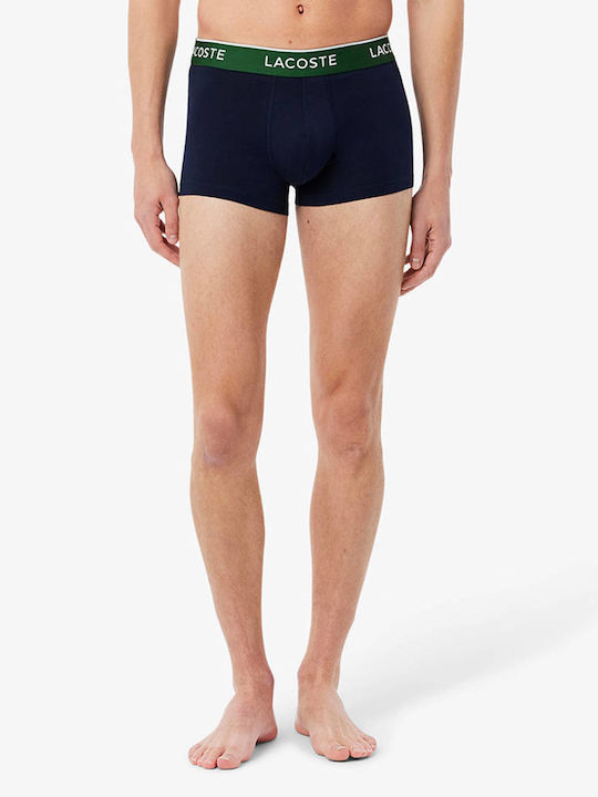 Lacoste Herren Boxershorts Navy Blue 3Packung