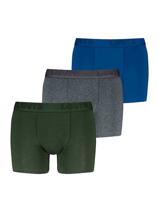 Levi's Premium Ανδρικά Μποξεράκια Green/Grey/Bl...