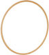 Wooden Gymnastics Hoop Diameter 60cm Beech Plywood Natural Laminated Waterproof