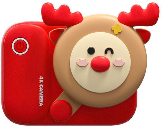 Picocici K23 Children's Camera 48MP Full HD (1080p) Red