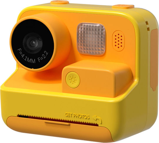 Picocici K27 Children's Camera 26MP Full HD (1080p) with Thermal Printing Yellow