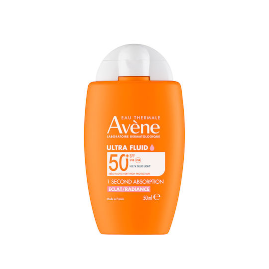 Eau Thermale Avène Eau Thermale Ultra Fluid Radiance Слънцезащитен Лосион За Лице SPF50+ 50ml