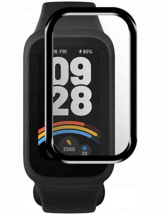 Spacecase Hybrid Full Face Tempered Glass για το Smart Band 9 1τμχ