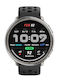 Amazfit Active 2 Stainless Steel 44mm Smartwatch with Heart Rate Monitor (Black)