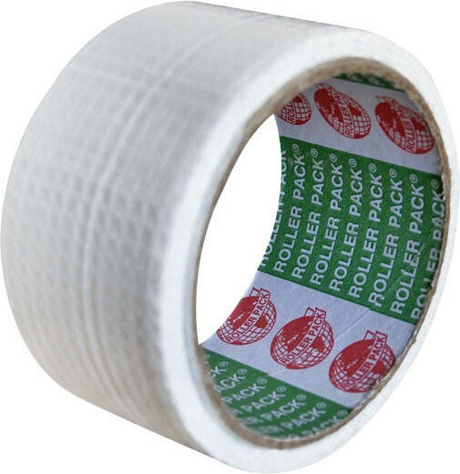 Roller Pack Самозалепваща Лента за тъкани Бяла 48ммx10м 1бр Roller Pack Самозалепваща Лента за тъкани Бяла 48ммx10м 1бр