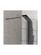 Karag Shower Screen for Shower 30x200cm Serigrafato