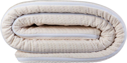 BestSleep Matratzentopper Memory Topper, Removable Tencel Cover Einzel Memory-Schaum 100x190x4cm