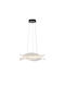 Eurolamp Pendant Ceiling Light Black LED with Warm White Light 54x54x125cm