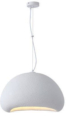 Eurolamp Aeonic Κρεμαστό Φωτιστικό Λευκό με Ντουί E27 50x41x31εκ.