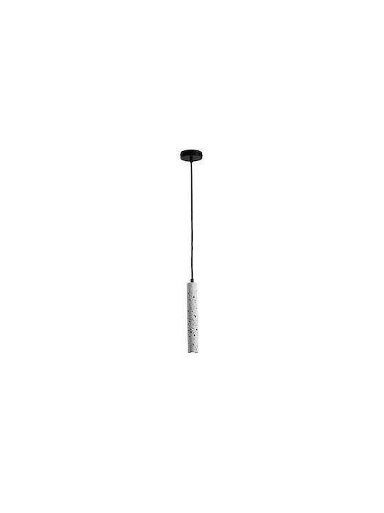 Eurolamp Salpico Pendant Light White with Socket GU10 4.5x4.5x30cm