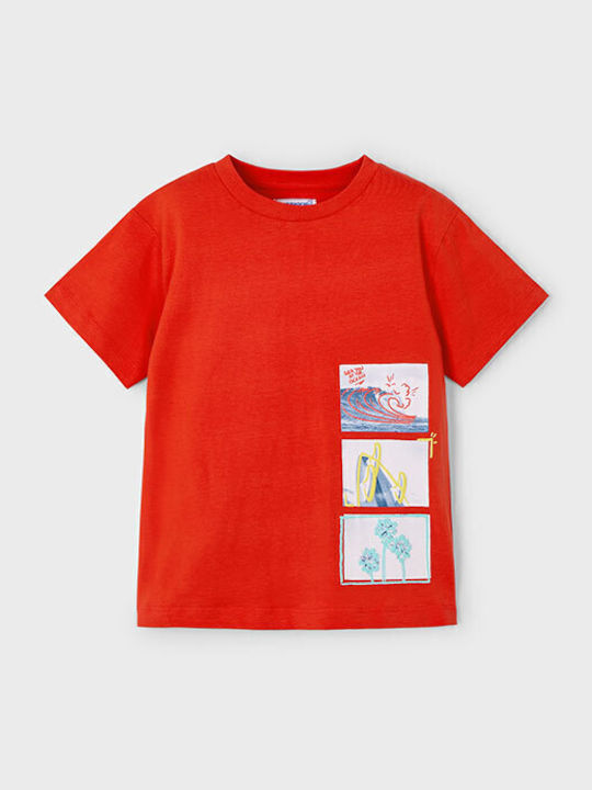 Παιδικό T-shirt Κόκκινο surf