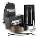 Primafit Speed Pro Jump Rope Professional 3m Adjustable 2 Bearings Extra Rope Weights 2 Protectors Aluminum Handles Carrying Bag Crossfit Boxing Mma Bronze