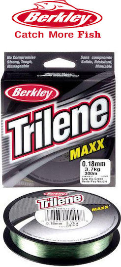 Πετονιά Berkley Trilene Maxx 300m Πράσινο 0.45mm