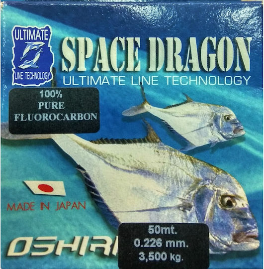 Fir de pescuit Oshiri Space Dragon 50m Transparent 0,384mm