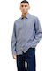Μακρυμάνικo Πουκάμισο Faded Denim Blue