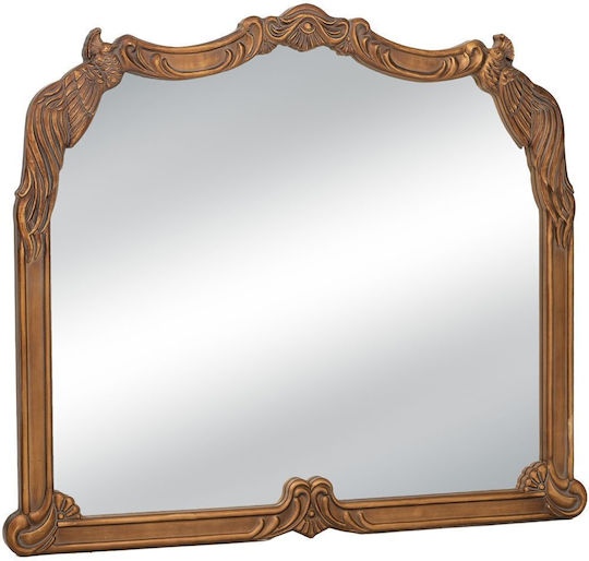 Iliadis Antique Wall Mirror Като Огледало за Стена с Златист Рамка 88x102см 1бр