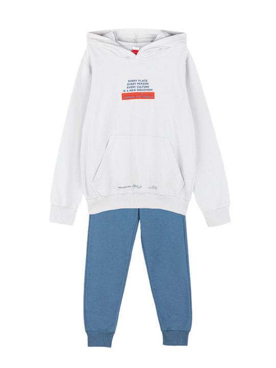 Joyce Kinder Sweatpants Set - Jogginganzug Weiß...