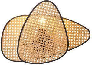 Eurolamp Lamp Wall with Socket E27 Brown 43x30cm
