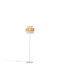 Eurolamp Isla Φωτιστικό Δαπέδου Υ145xΜ35εκ. με Ντουί για Λαμπτήρα E27 Λευκό