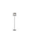 Eurolamp Floor Lamp H160xW30cm. with Socket for Bulb E14 Black