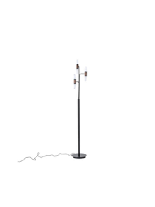 Eurolamp Velas LED Φωτιστικό Δαπέδου Υ160εκ. Μαύρο Eurolamp Velas LED Φωτιστικό Δαπέδου Υ160εκ. Μαύρο