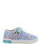 Frozen Kids Sneakers Anatomic with Scratch & Lights Light Blue