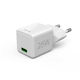 HAMA Charger Without Cable with USB-C Port 25W Power Delivery / Quick Charge 2.0 Whites (201981)