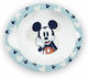 Thermobaby Set Pentru Mâncare Copii Mickey Din Plastic Albastru 2 Bucăți