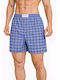 Herren Boxershorts Blue 1Packung