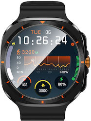 Hoco Y29 Call Aluminium 49mm Smartwatch (Μαύρο)