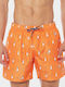 Ανδρικό Μαγιό Σορτς Orange
