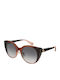 Gucci Women's Sunglasses with Multicolour Plastic Frame and Gray Gradient Lens GU-OGG0369S-003