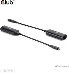 Club3D CAC-2530 USB-C male σε USB-C female