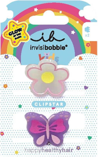 Invisibobble Set Clame De Păr Cu Flori 2 Bucăți