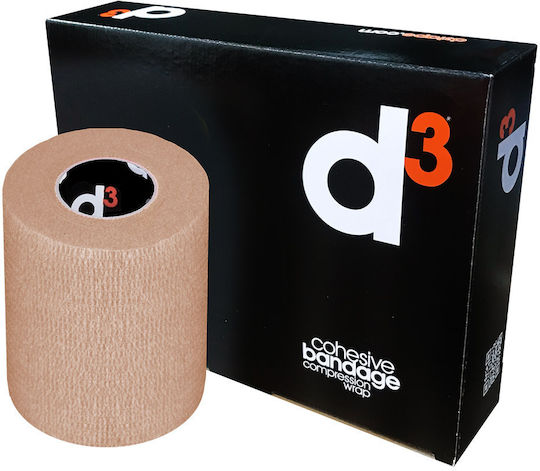 D3 Self-Adherent превръзка 500см x 3м Бежов