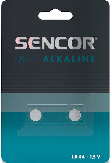 Sencor Batterien Alkalisch für Uhren LR44 1.5V 2Stück