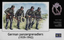 Master Box Φιγούρες Μοντελισμού German Panzergrenadiers 1939-1942 1:35 Mb3513