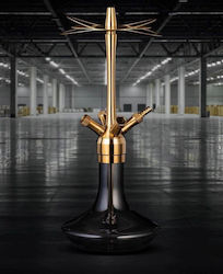 Tsar Ναργιλές Μονός Gold 70cm Tsar Ναργιλές Μονός Gold 70cm