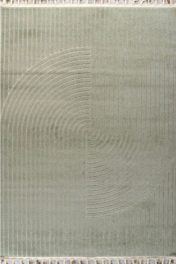 Tzikas Carpets Tenerife 72513-940 Teppich Rechteckig Synthetisch,Polyester/Cotton/Leather Grün
