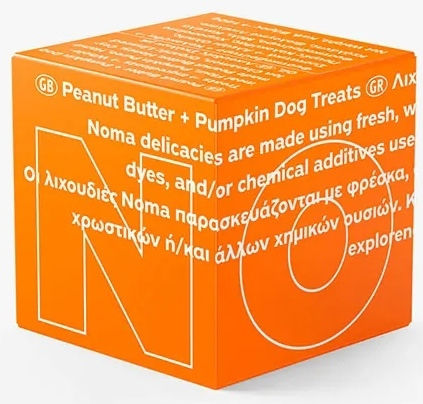Noma Leckerli für Hunde mit Erdnussbutter, Kürbis und Honig 140gr