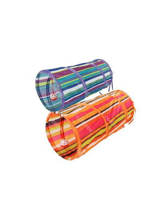 Tunel colorat pentru pisici 90cm Nobleza 802790 Nobleza