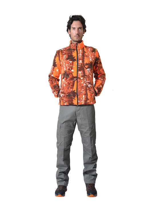 Ergo Hunting Cardigan Fleece Orange