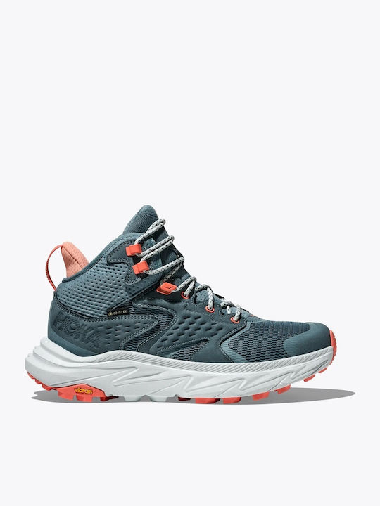 HOKA Anacapa 2 Women's Hiking Waterproof Boots With Gore-Tex Membrane Mountain Fog Droplet