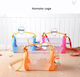Plastic Carrier Cage for Small Animals with Water Bottle and Feeder M33xW23xH38cm Pink