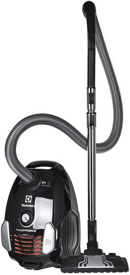 Electrolux EPF63EB-S Ηλεκτρική Σκούπα 700W με Σακούλα 3.5lt Μαύρη